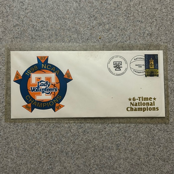 University of Tennessee Lady VOLS Stamp commerative NCAA champs  basketball 1998 - Picture 1 of 4